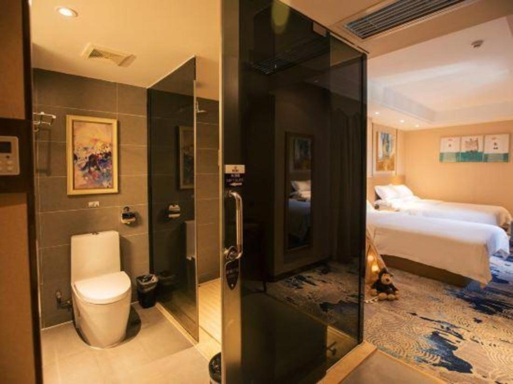 T Social Hotel Guangzhou Railway Station Branch Extérieur photo