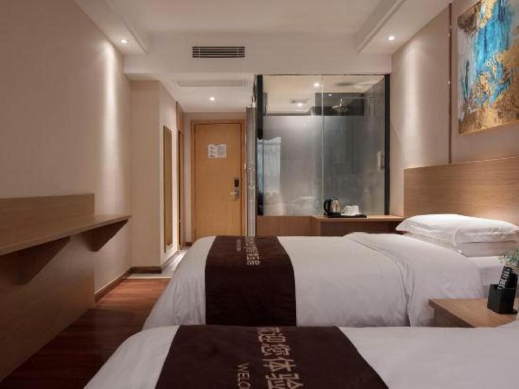 T Social Hotel Guangzhou Railway Station Branch Extérieur photo