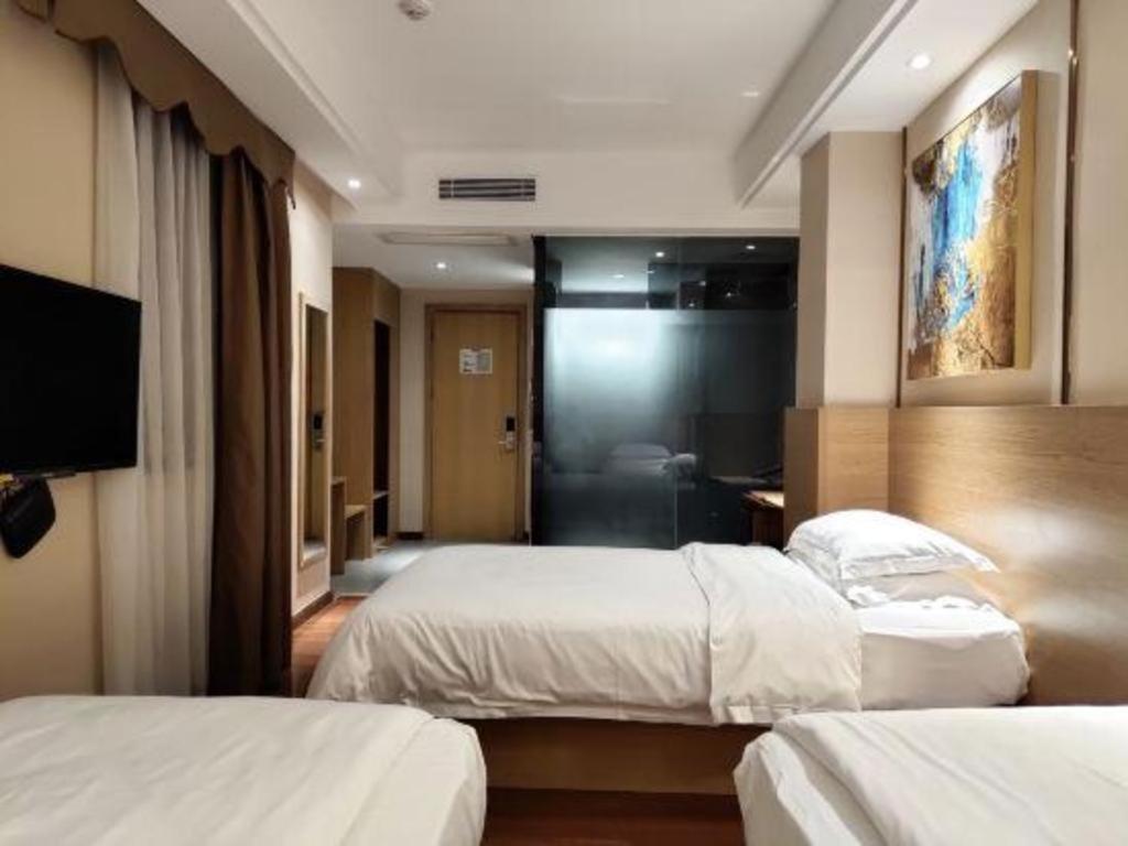 T Social Hotel Guangzhou Railway Station Branch Extérieur photo